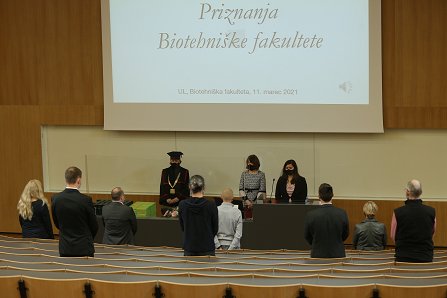 Podelitev priznanj Biotehniške fakultete v letu 2021 (4)