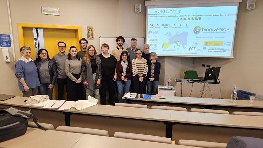 Uvodni sestanek partnerjev projekta Soildivine v Piacenzi (26.-27.02.2025)