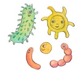 otroci-in-črevesni-mikrobiom-mikroprijatelji